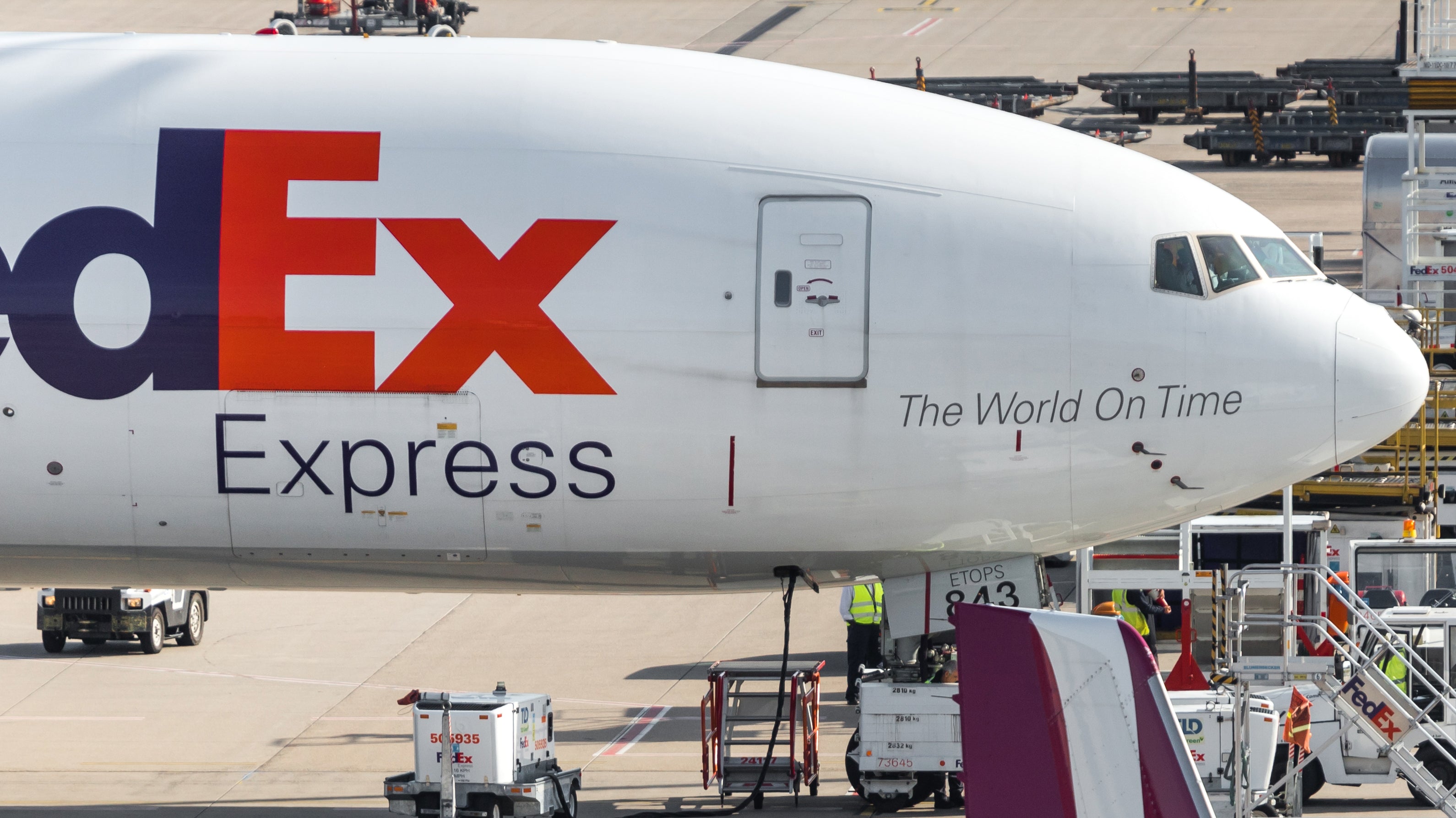 Our Delivery Service Company Has Changed to Fedex