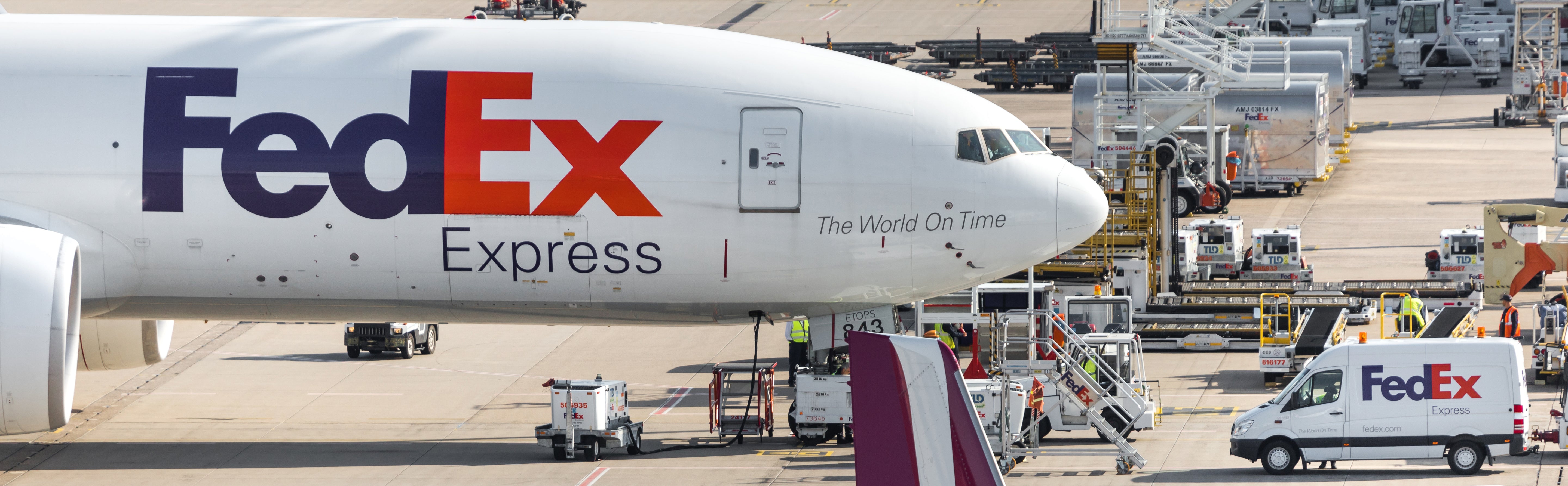 Our Delivery Service Company Has Changed to Fedex