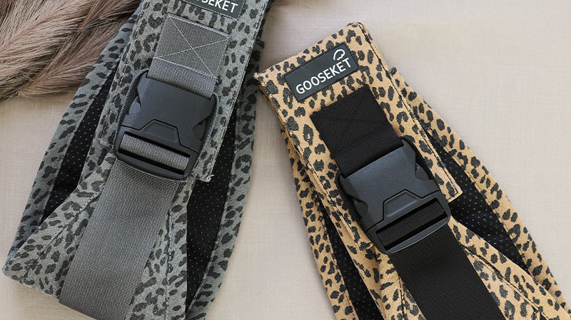 GOOSEKET ANAYO Support Bag Leopard Limited Edition
