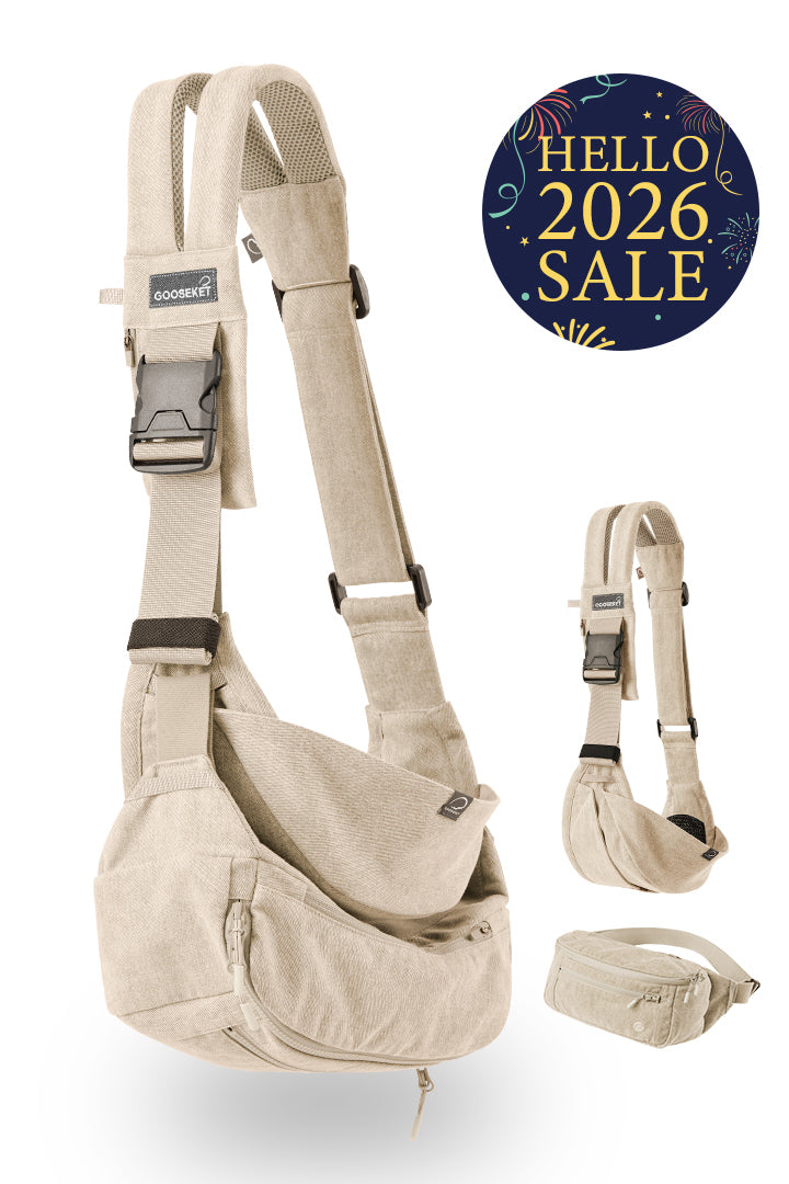 リーフ様【新品・タグ付き】KET 365スリングバッグプラス 365 TODDLER SLING PLUS (sling+bag) Beige – GOOSEKET